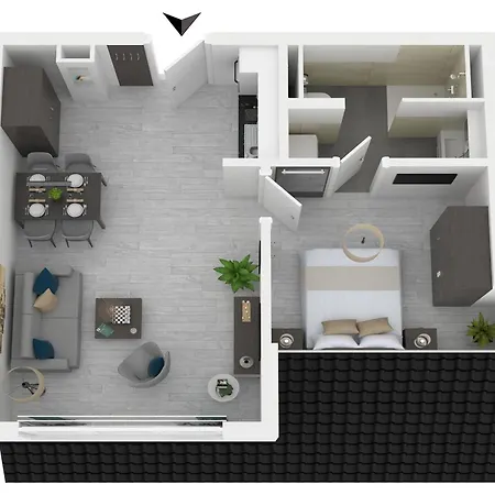 Apartment 5- Sterne Duenenrast Mit Blick Ueber Den Saaler Bodden